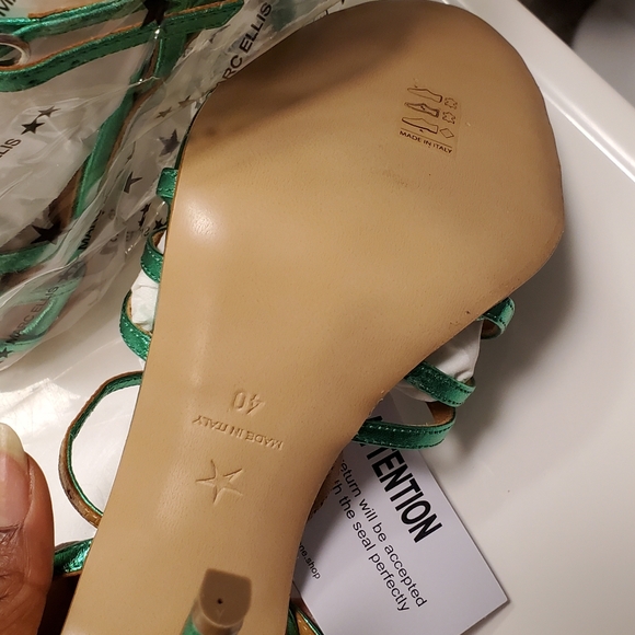 Brand new MARC ELLIS SANDALS VENTOTENE-194 WOMAN GREEN size 40 - Picture 5 of 9
